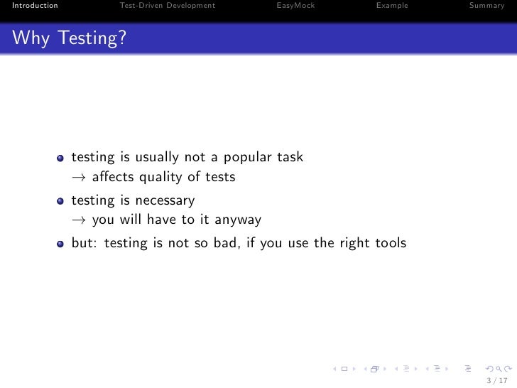 junit and easymock